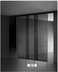 Very narrow sliding door + flat door series