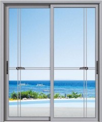 Middle narrow sliding door